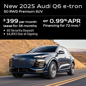 Audi Q6 e-tron Promotional Offer